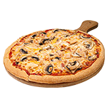 Chicken Mushroom Pizza 